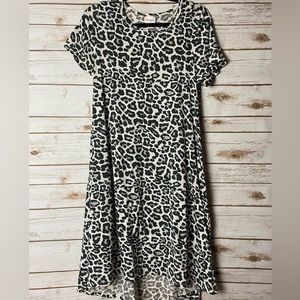 LuLaRoe Carly High Low Hem Swing Dress Size Small